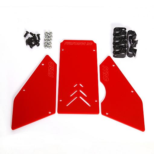 Front Windows Set RED for Baja 5B by FullForce