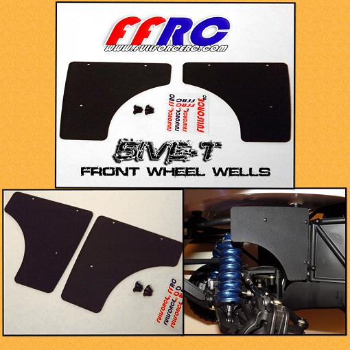 Front  Wheel Wells for Losi 5iveT by FullForce