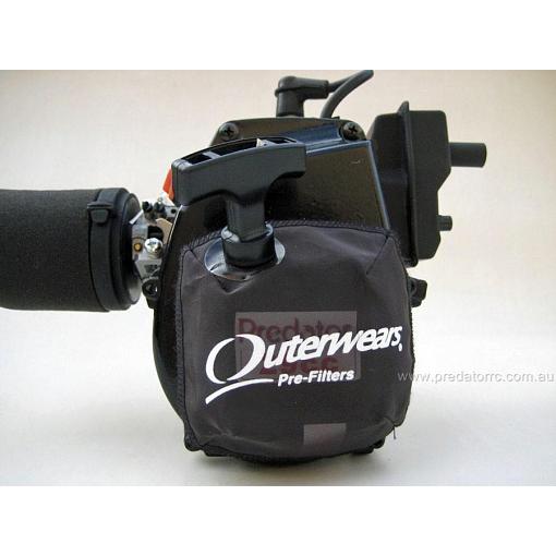 Outerwears Pull Start Cover Black fit most 1/5 RC eg180