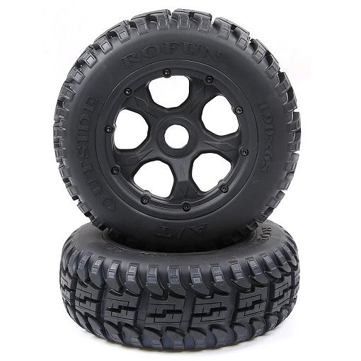 5T SC FRONT LT5ive F/R Wheels & All Terrain Tyres 190x65 on 5 Sp