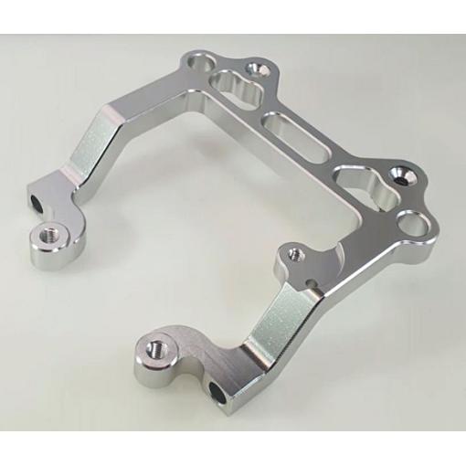 Baja Rear Bumper / Roll Cage Support ALLOY Silver 95088