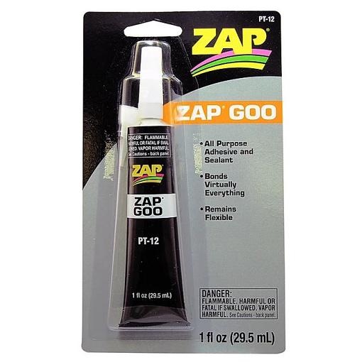 Zap Goo PT12 All purpose Adhesive & Sealant 29.5ml Hobby Craft H