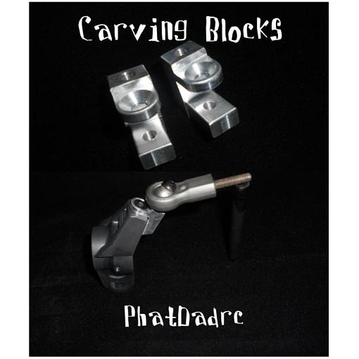 Baja Rear Camber Gain Blocks  Carving Blocks by Phatdad